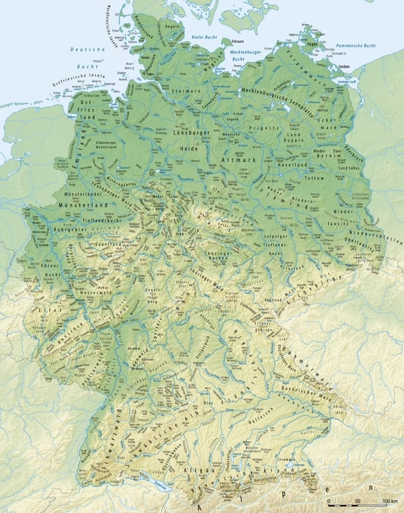 bilde Tyskland - landskap
