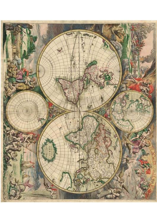 verdenskart 1689