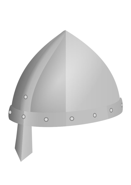 bilde Viking hjelm
