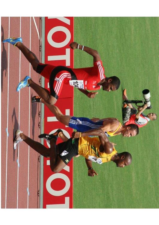 100 m sprint