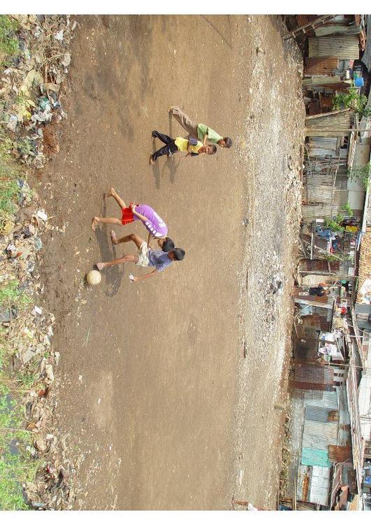 Ã¥ spille fotball i slummen, Jakarta