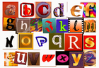 Fotografier alfabet