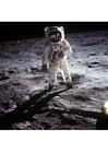 Fotografier astronaut på månen
