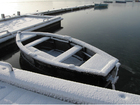 Fotografier båt om vinteren