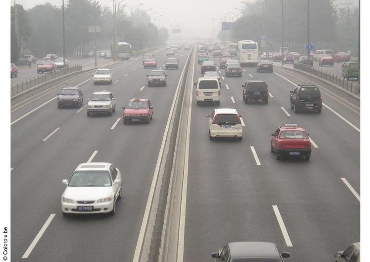 Foto forurensing i Beijing