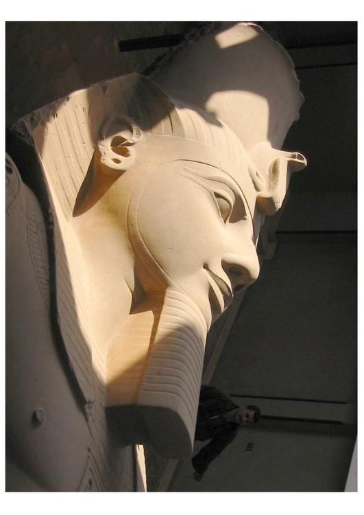 gigantisk statue av Ramses I, Memphis