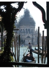 Foto gondoler i venezia
