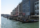 gondoler på Canal Grande i Venezia