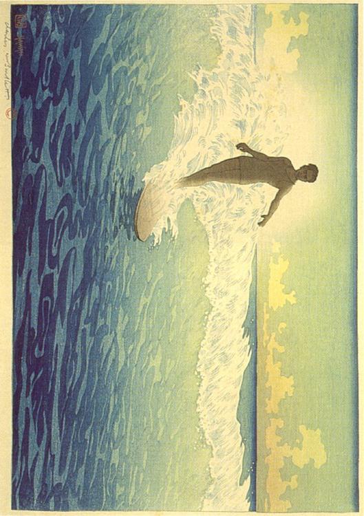 Hawai, surfer
