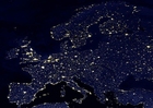 Fotografier Jorden om natten - Europa
