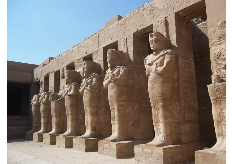 Foto Karnak-templet i Luxor