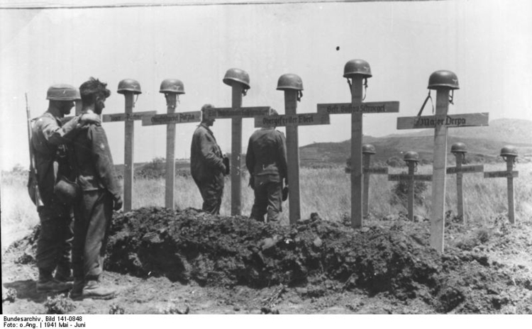 Foto Kreta - soldatgraver
