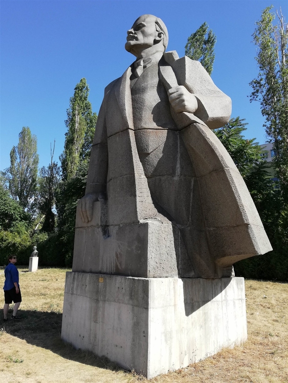 Foto Lenin Sofia-statue