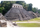 Foto mayatemplet i Palenque