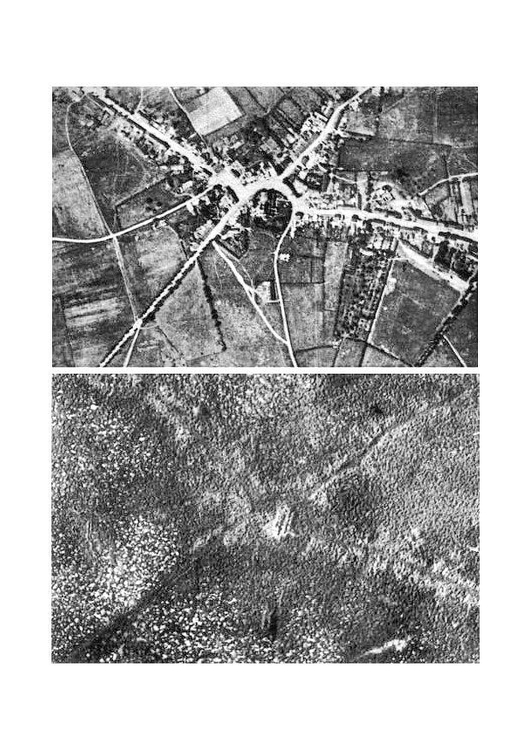 Foto Passchendaele - fÃ¸r og etter