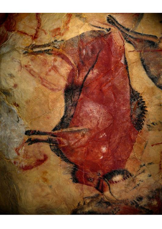 prehistorisk kunst - bison