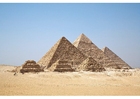 Foto pyramidene i Giza