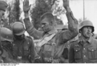 Russland - russisk soldat tatt til fange