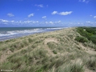 Foto sanddyner havskysten