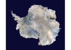 Fotografier satelittbilde av Antarktis