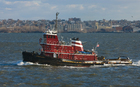 slepebåt i New Yorks havn