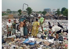 Fotografier slum i Jakarta