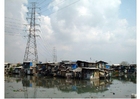 Fotografier slum i Jakarta