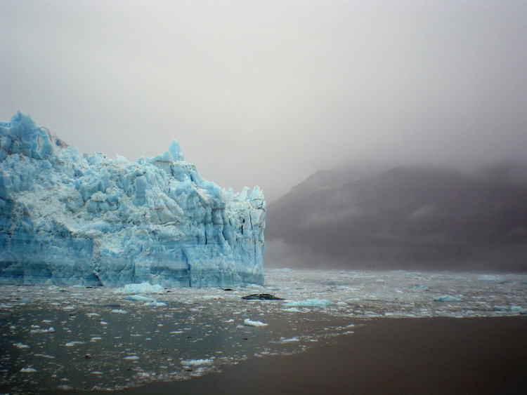 Foto smeltende isbreer
