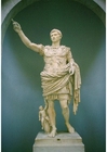 Foto statue av keiser Augustus