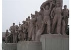 statue på Tienanmen-torget