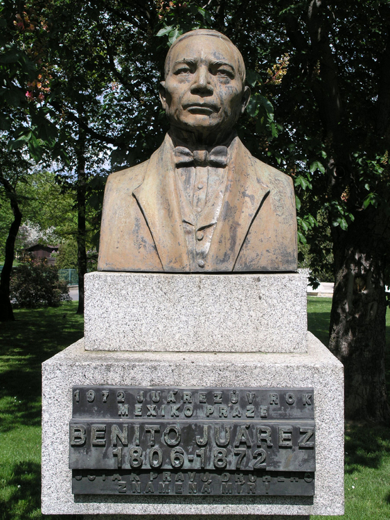 Foto statue - president Benito JuÃ¡rez