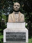 Fotografier statue - president Benito Juárez