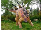 Fotografier Stegosaurus replikk