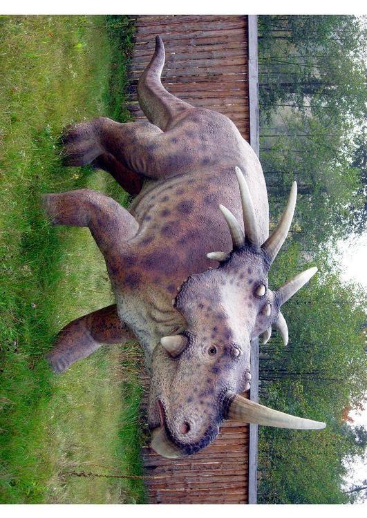 Styracosaurus replikk