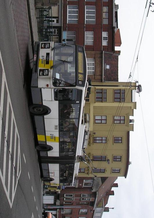trolleybuss i Gent, Belgia