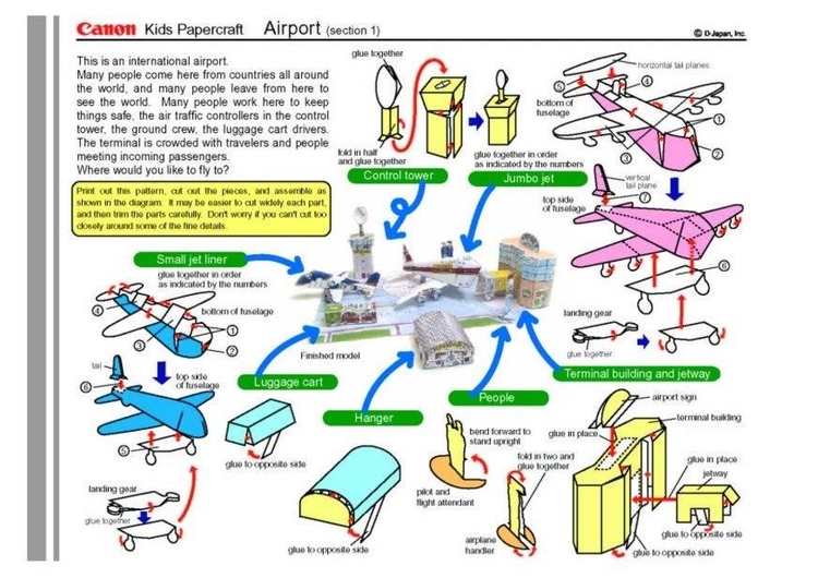 håndverk for barn flyplass 1