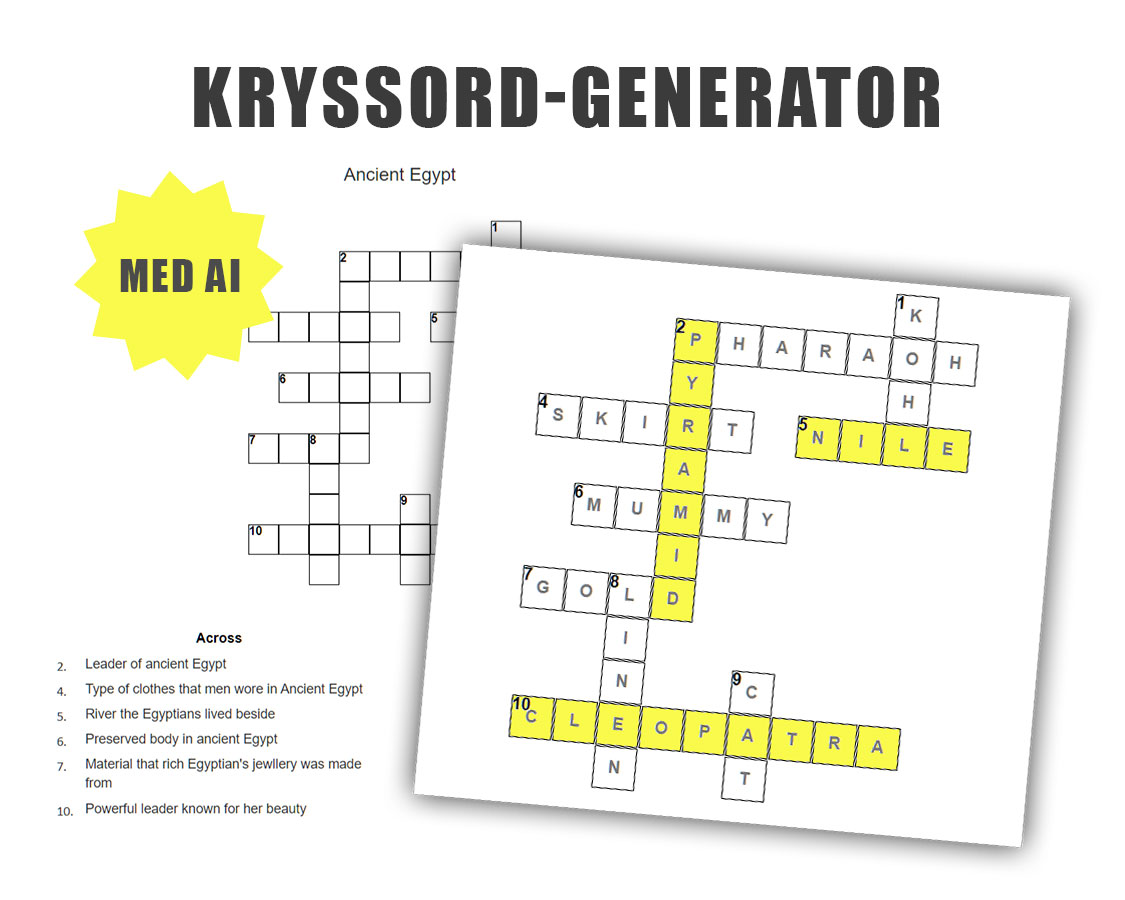 Kryssord-generator