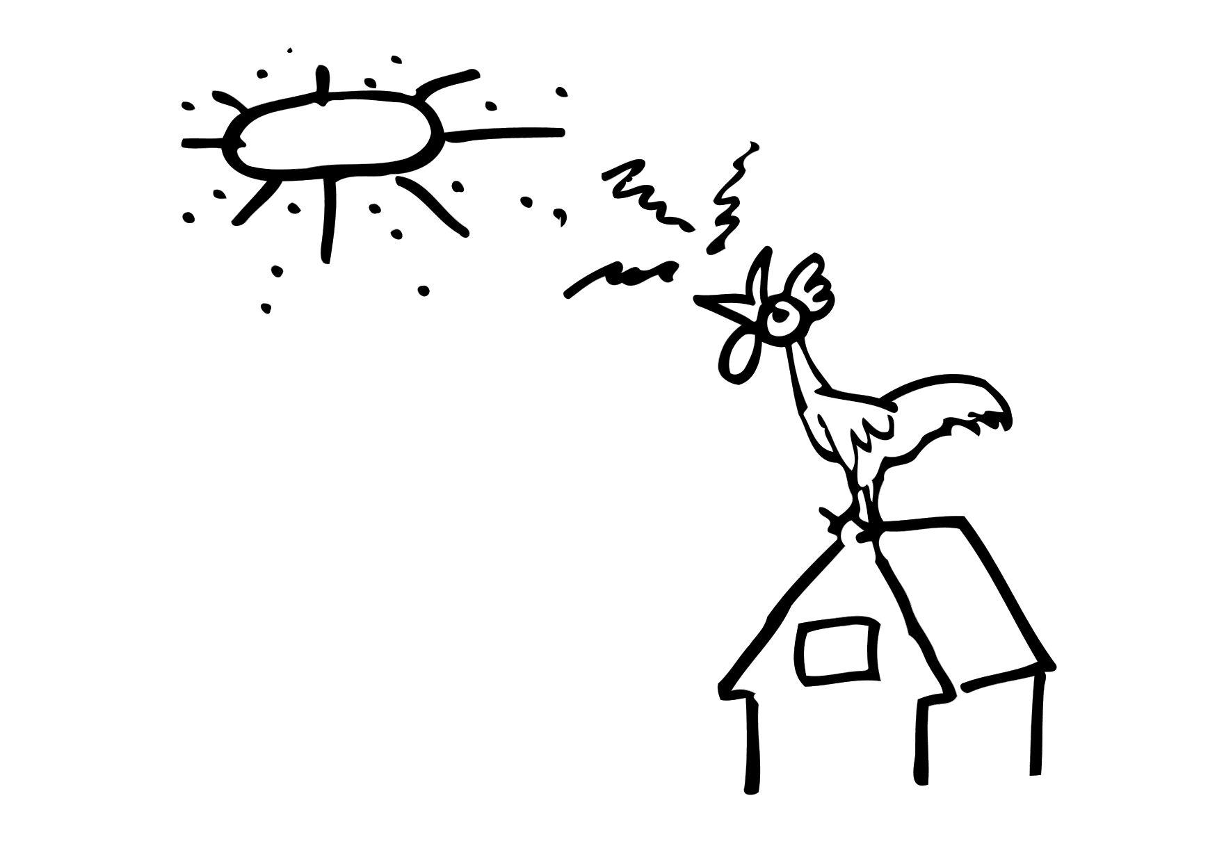 Fargeleggingsbilde 01a. morgen