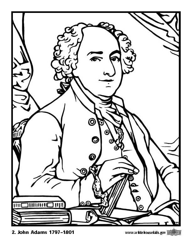 Fargeleggingsbilde 02 john adams