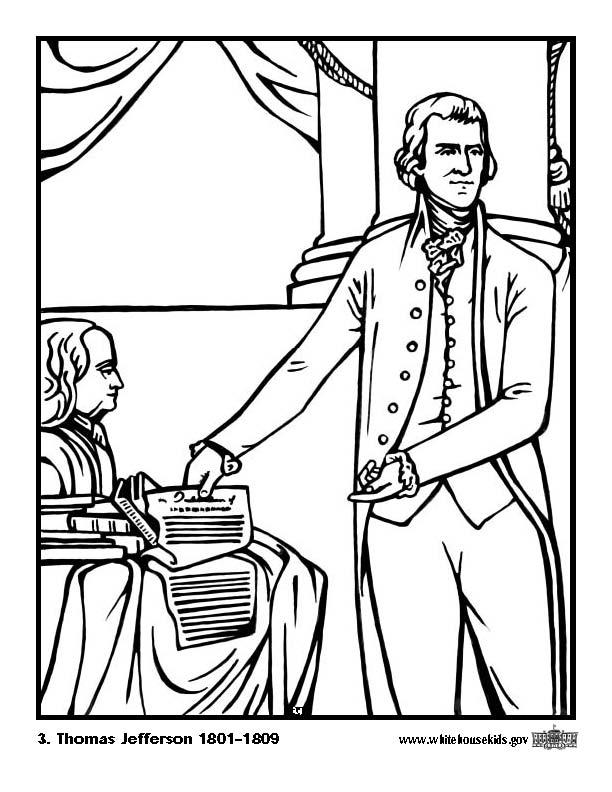 Fargeleggingsbilde 03 thomas jefferson