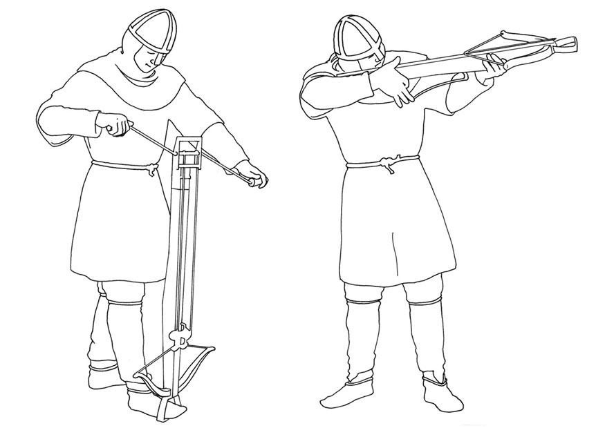 A¥ lade og avfyre et skudd Fargeleggingsbilde A¥ lade og avfyre et skudd