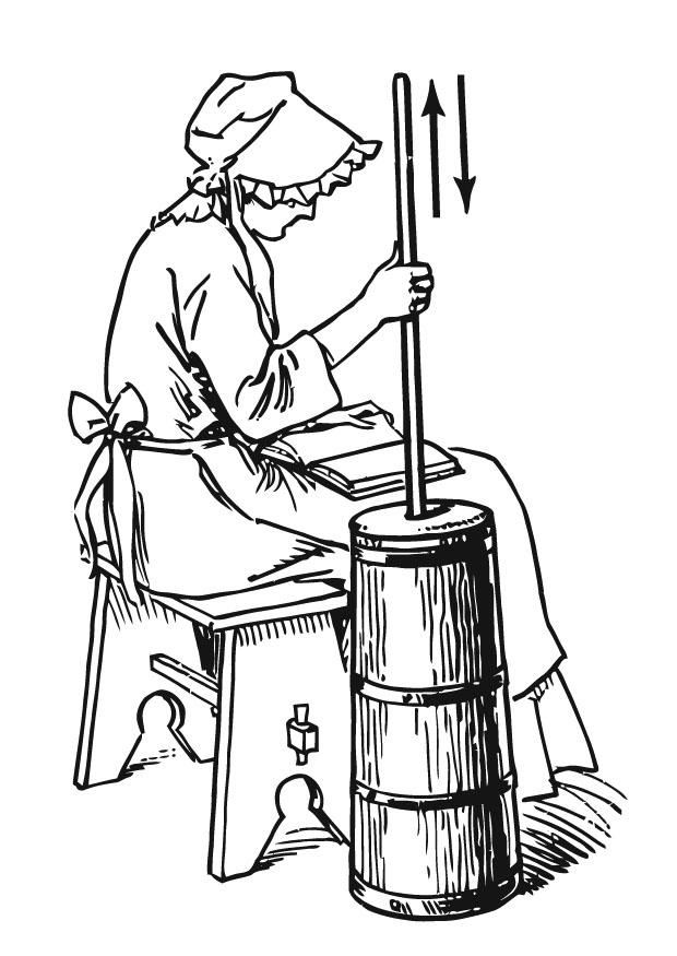 Fargeleggingsbilde A¥ lage smA¸r med smA¸rkjerne