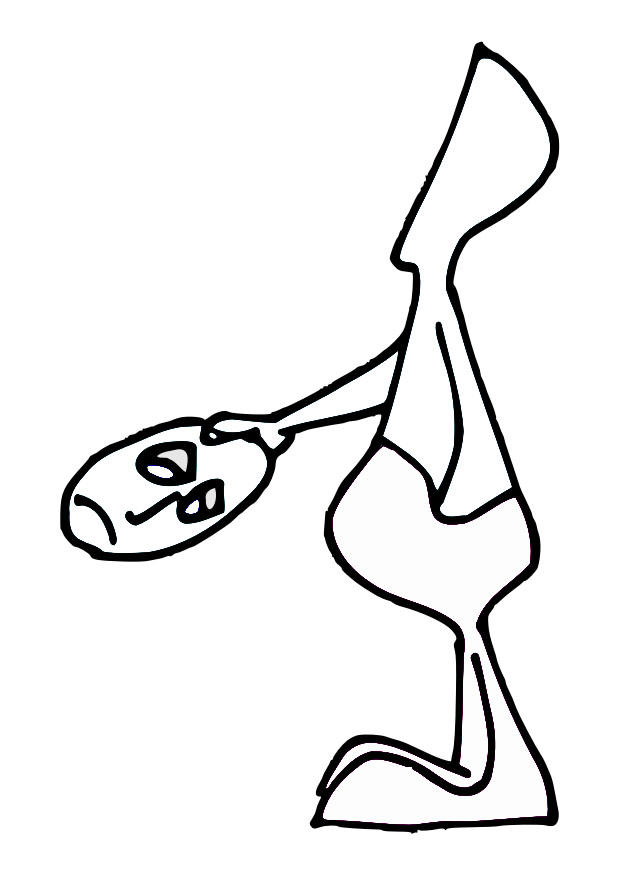 A¥ tape ansikt Fargeleggingsbilde A¥ tape ansikt