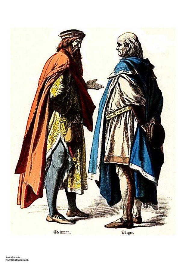 bilde adelsmann og borgere - 14. A¥rhundre