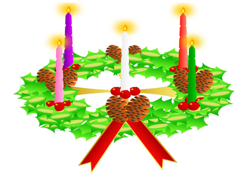 adventskrans bilde adventskrans