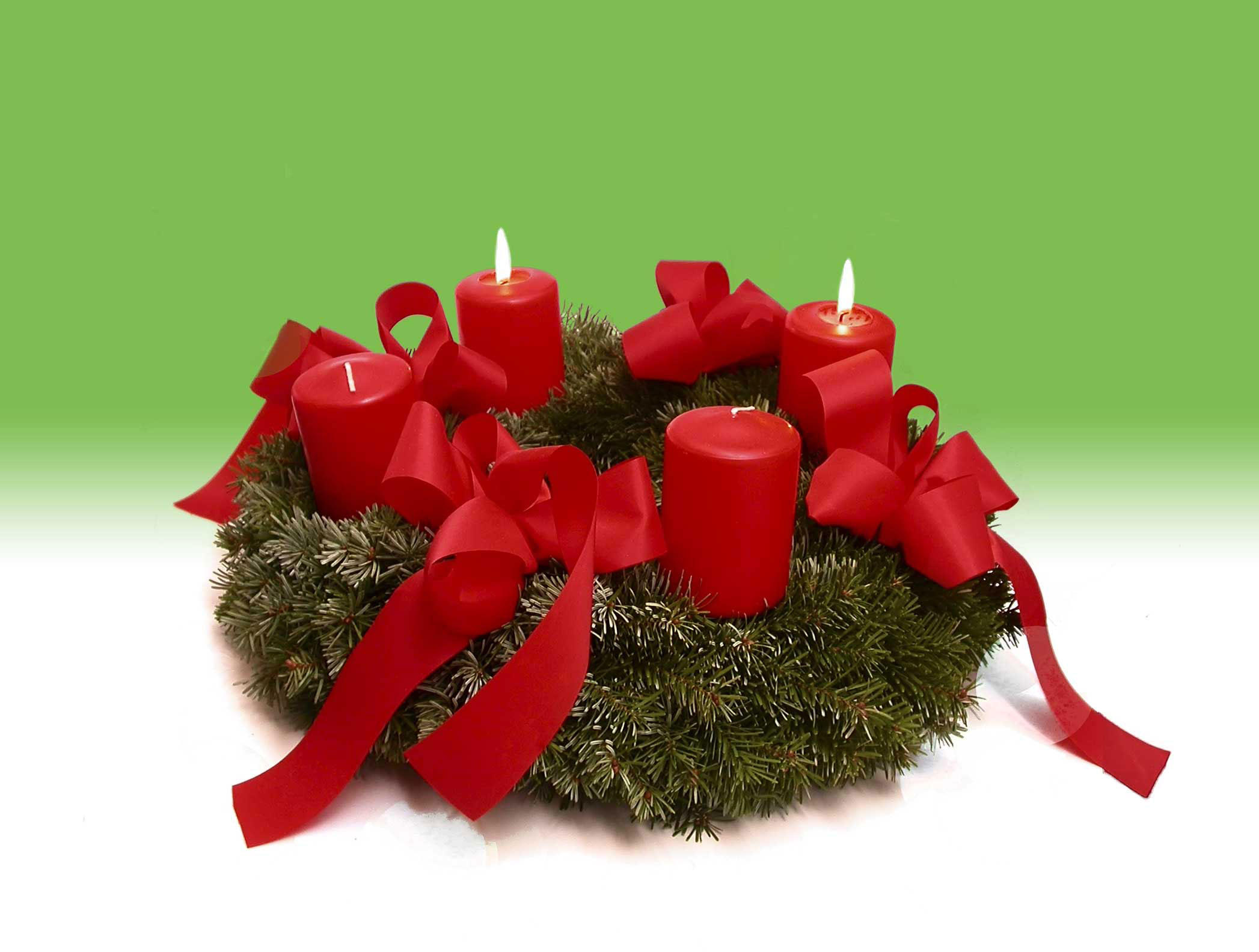 adventskrans Foto adventskrans