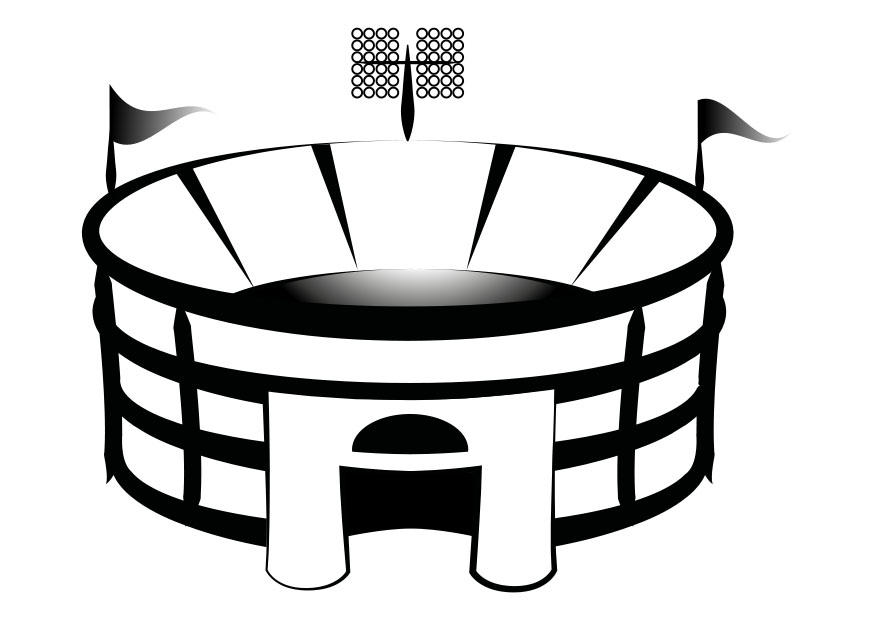 arena Fargeleggingsbilde arena