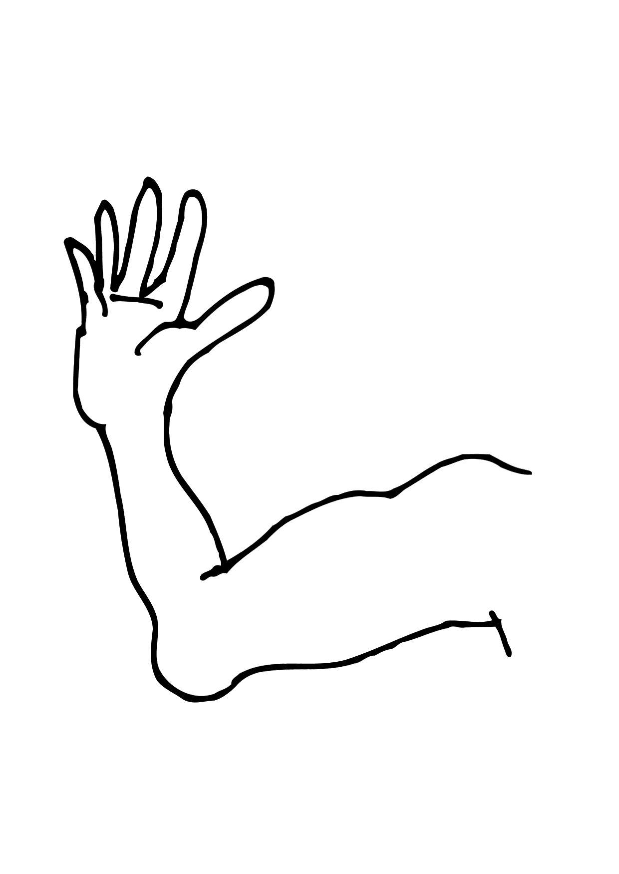 arm Fargeleggingsbilde arm