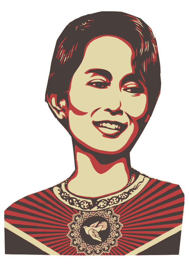 bilde aung san suu kyi