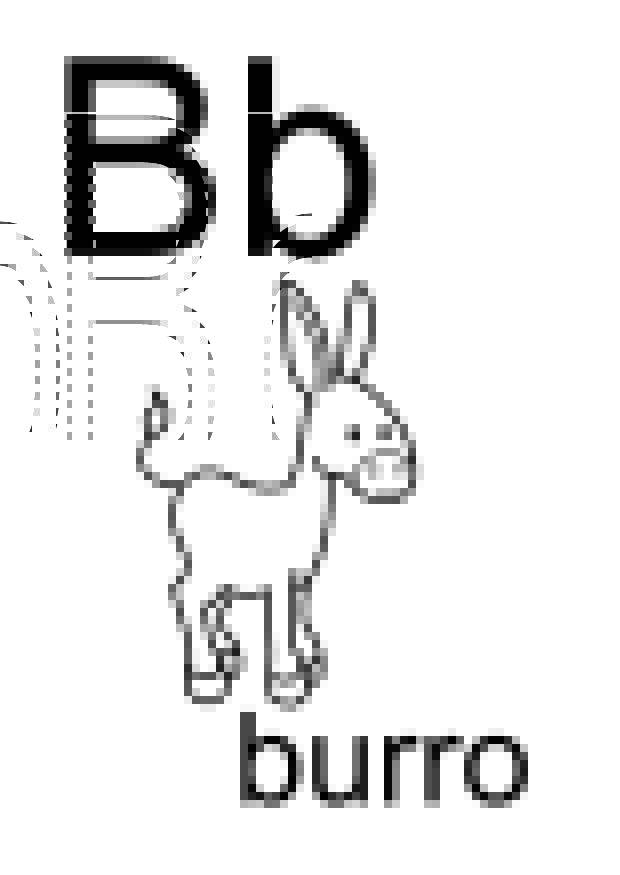 b Fargeleggingsbilde b